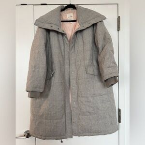 Avec Les Filles Pink Lined Coat